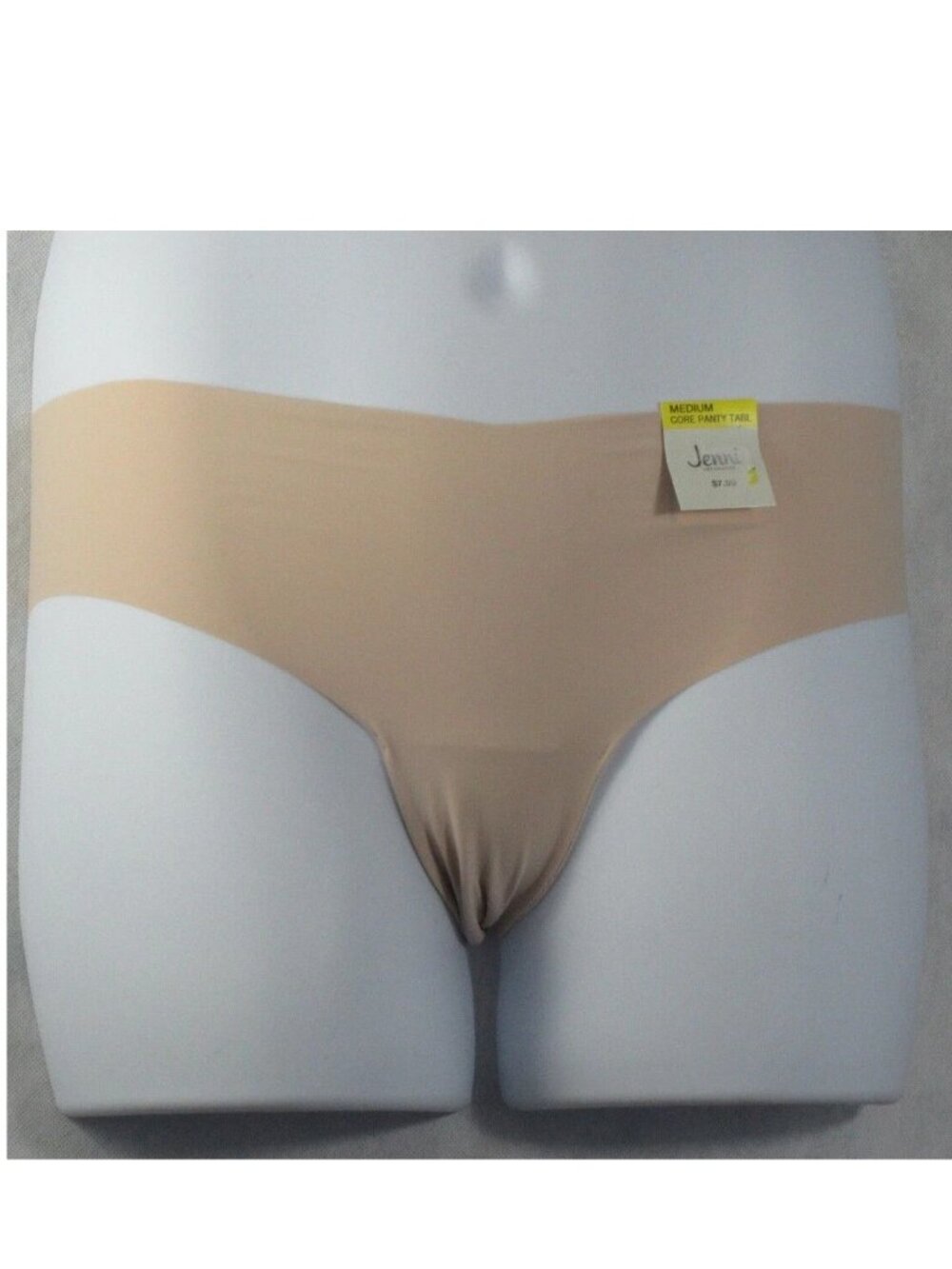 Jenni Women's No-Show Bikini Panty Underwear, Chai Nude